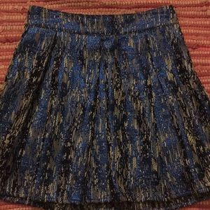 Bethany Mota collection, royal blue skirt